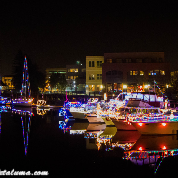Petaluma, California: Lighted Boat Parade Tonight 5:30-7:30PM - Positively Petaluma
